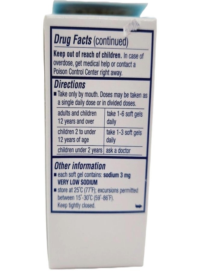 Colace Clear Docusate Sodium Stool Softener 50mg, 28 Count Per Box (2 Pack) - Image 3